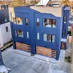 Twin Homes Rooftop Deck Hot Tub Outdoor Kitchen
