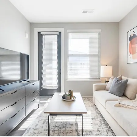 Contemporary 1br, In Unit Washer Dryer, Free Parking With All Amenities! Apts *