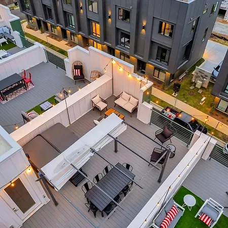 Hotel New Whiskey & Watches Rooftop Hottub Game Rm 9beds