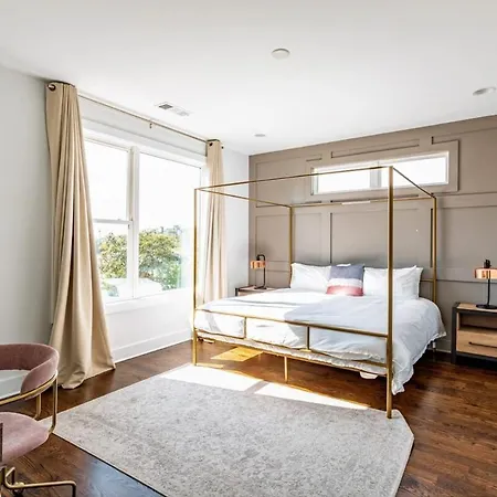 2 Lux Homes Huge Rooftop 2mi To Broadway Sleeps 24 *