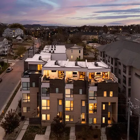 Musicians Muse - Mins To Broadway - Private Rooftop Holiday home Nashville