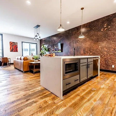 2 Stylish Gulch Town Homes - Rooftop Hot Tub - Sleeps 24 Holiday home Nashville