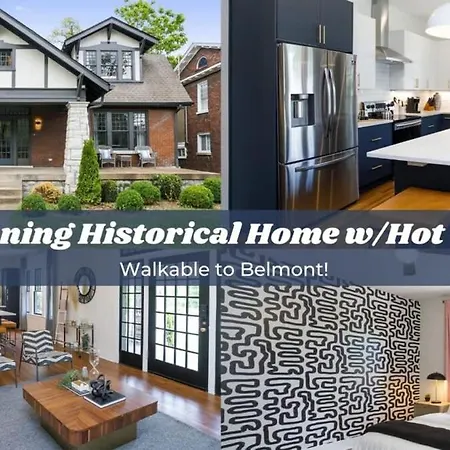 Upscale Location Stunning House Walk To Belmont