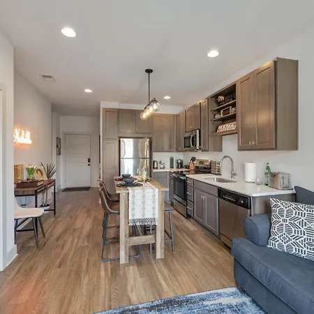 Apartment Modern With King Bed - Close To Downtown, Opry, Broadway