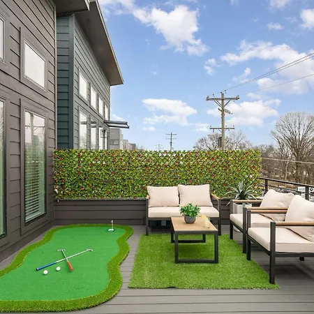 Trinity Beats-private Rooftop Deck-east Holiday home Nashville