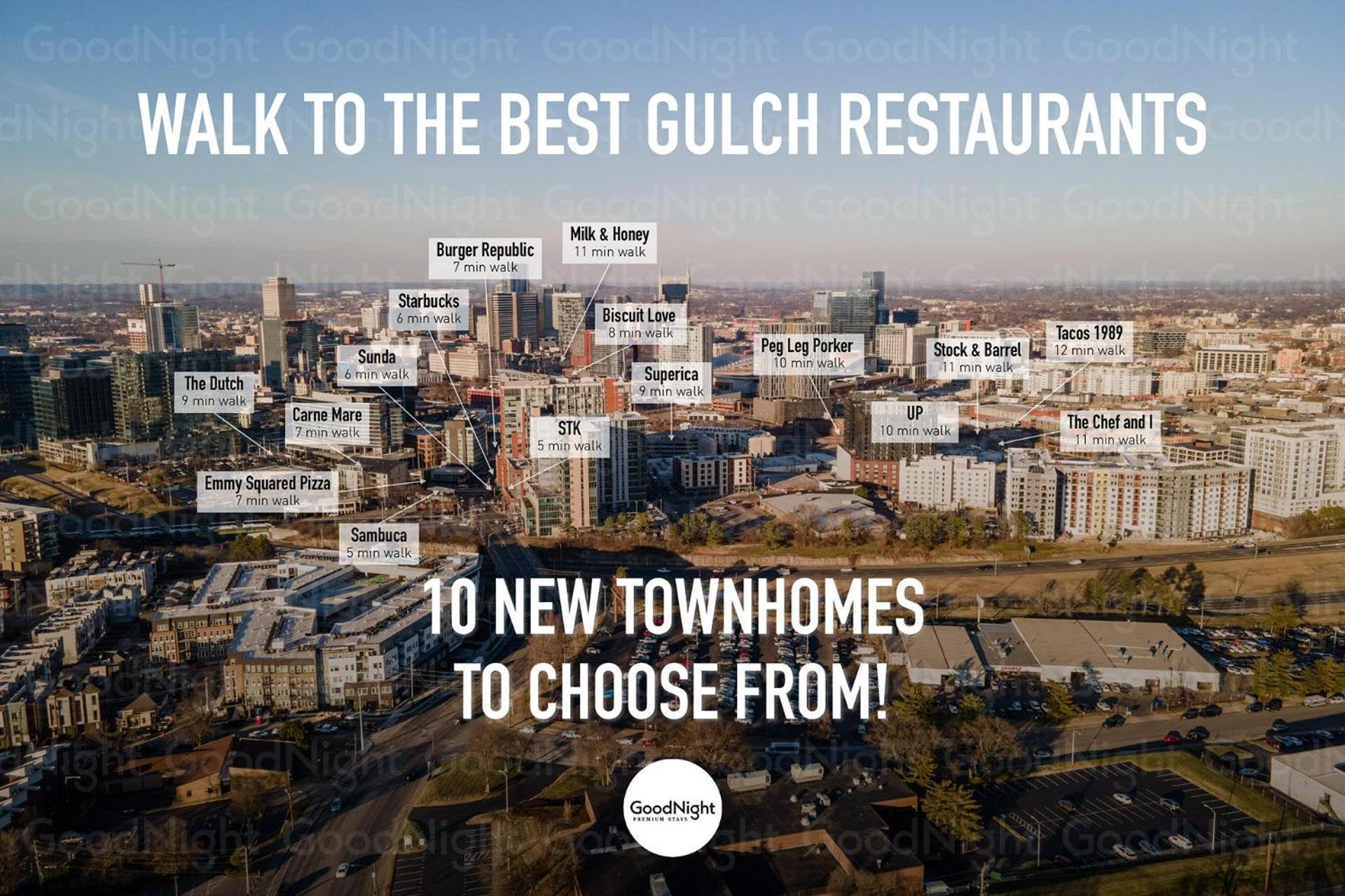 Luxe-tennessee Row-heart Of Gulch-mins To Broadway Holiday home Nashville