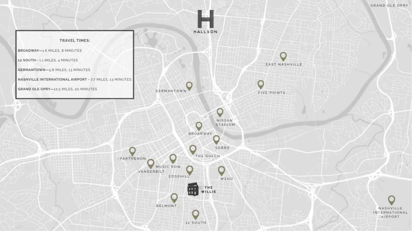 The Willie - Newly Redesigned, Game & Rooftop Nashville