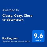 Classy, Cozy, Close To Downtown