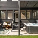 Sophisticated Sanctuary Hot Tub Outdoor Haven