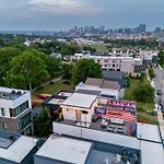 Ultimate Rooftop Double Games Bbq Skyline Views