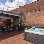 The Titan Penthouse Nashville-Rooftop Hot Tub Printer\'S Alley-Steps To Broadway
