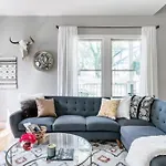 Modern Boho Family House Near Shops In East Nashville