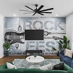 Holiday home Large Patio, Rooftop Deck And Garage, 3 Miles To Broadway