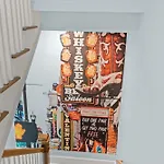 Corner Guitar Rooftop Jam Family House