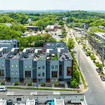 Nashvista Townhome Downtown Views 10 Comfy Beds