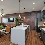 Two Townhomes Blue Dreams And Rustic Elegance