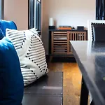 Two Townhomes Blue Dreams And Rustic Elegance