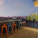 Rooftop Hot Tub Game Barrel Sauna * Nashville