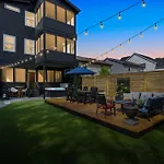 Sophisticated Sanctuary Hot Tub Outdoor Haven