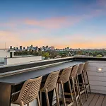 Disco Themed Hot Tub & Rooftop Decks In Nashville