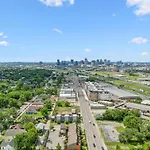 Spacious 3-Story Townhome W Rooftop & City Views