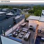 Rooftop Deck & Shuffleboard Bbq Near Downtown