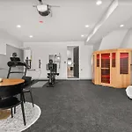 Hill House | Walk To Gulch! Sauna, Hot Tub, Gym! * Nashville