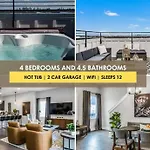 Stylish - Rooftop Deck - Hot Tub Holiday home Nashville