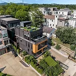 5 Min To Nissan, Big Rooftop, Murals, Skyline Views, Less Than 10 Mins To 5 Points And Broadway, Rooftop Grill, Garage Spaces And Ample Parking, 24 Hr Hospitality, Great For Groups