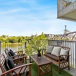 Lovely River View Walk To Downtown Has Garage And Balcony Apartment
