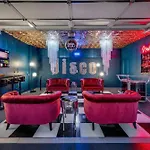 Disco Themed Hot Tub & Rooftop Decks In Nashville