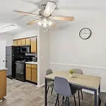 Spacious Living With Fireplace And Balcony Nashville