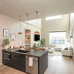 2 Bedroom + Loft Condo, Coffee Shop In Building *