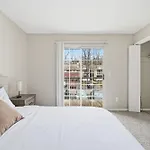 Spacious Living With Fireplace And Balcony *