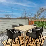 Modern Luxe Townhome With Rooftop Cinema