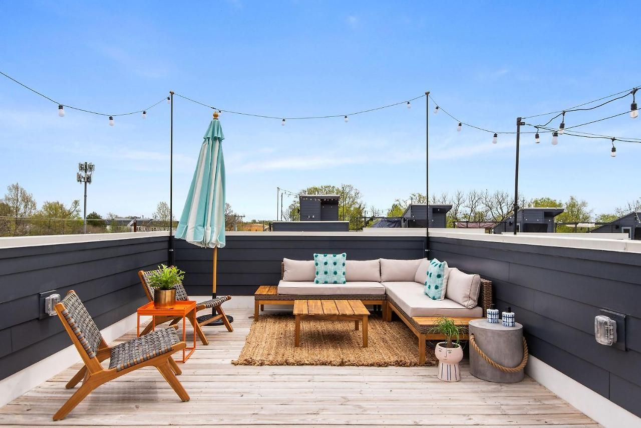 Hotel Vibrant Designer House With Roof Deck & Garage Near Dt