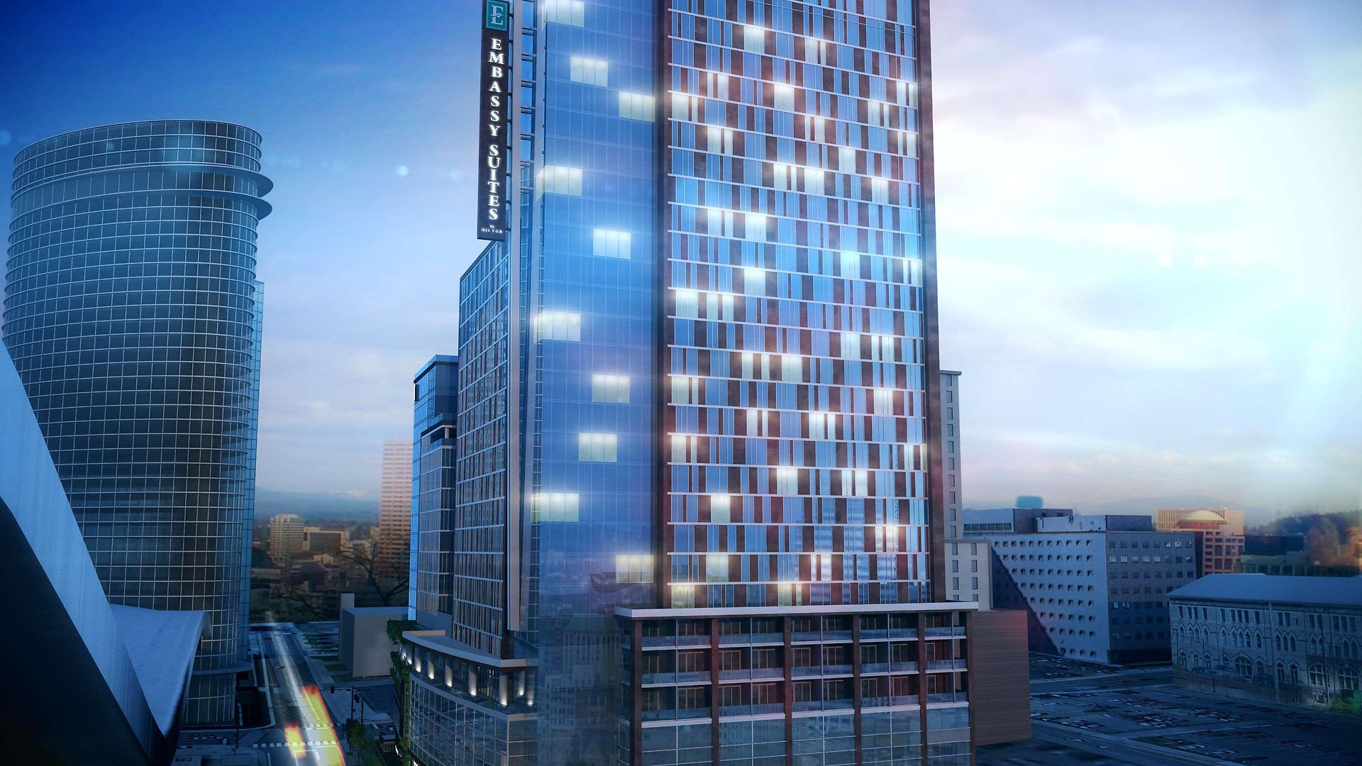 Hotel Embassy By Hilton Downtown Nashville
