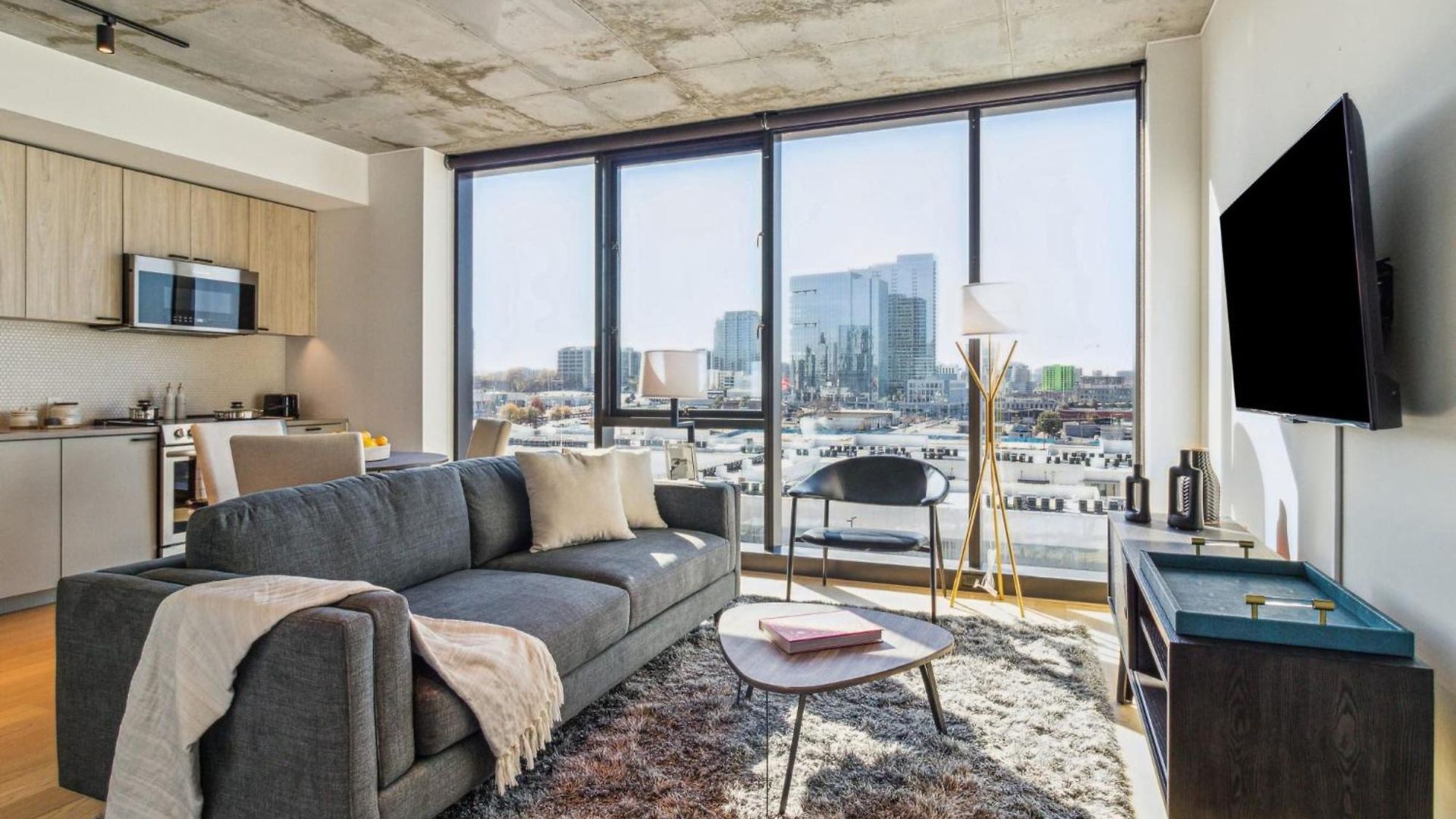 Contemporary City Living In Apartment Nashville