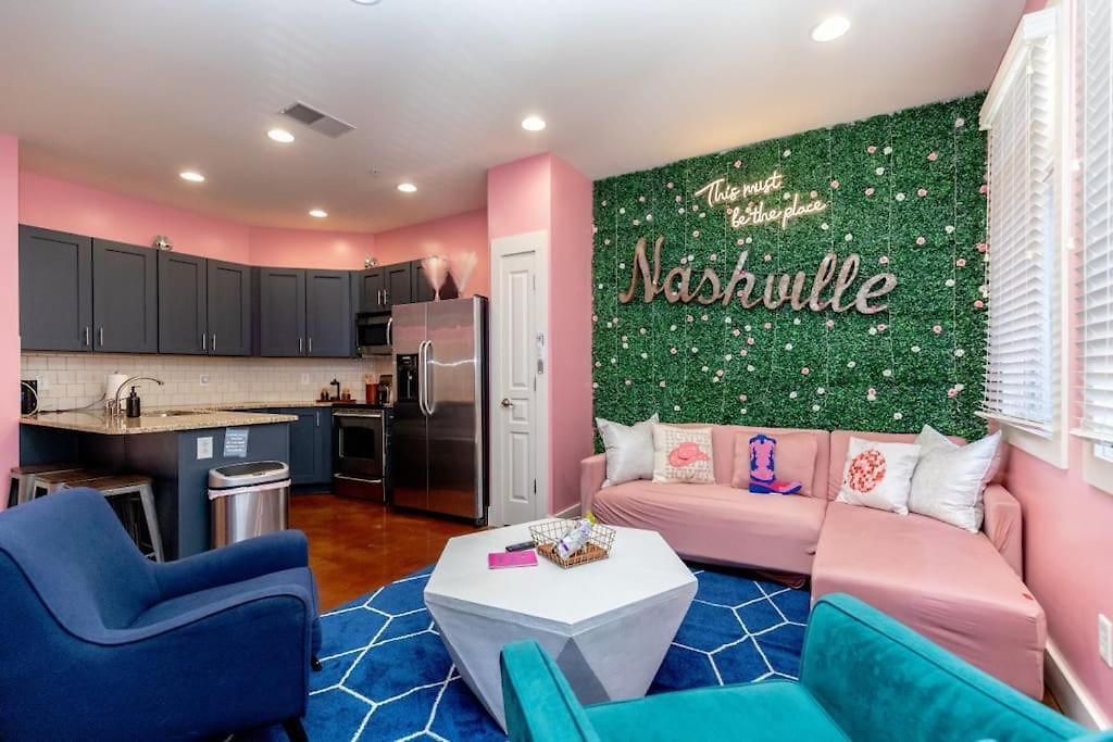 Spacious 3-story West End | Free Garage Parking For 2 | Walk To Vanderbilt & Music Row