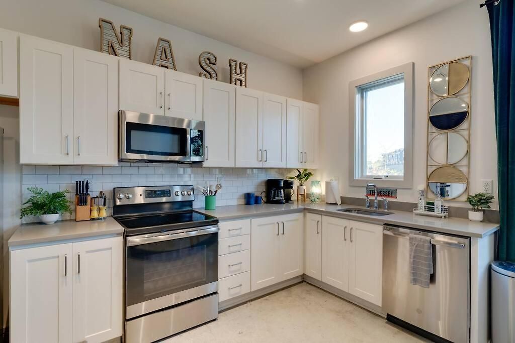Apartment New Design-2 Miles To Broadway Nashville