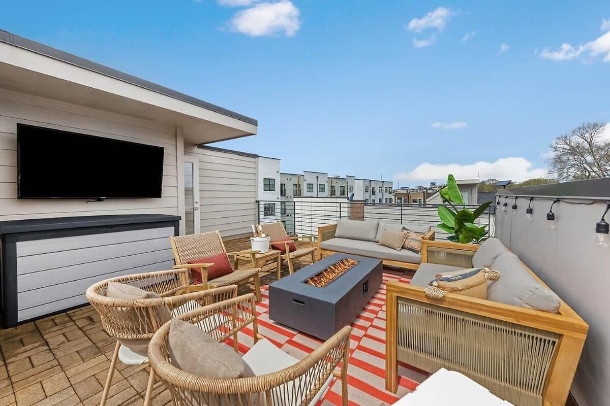 Holiday home The Hadden House - Rooftop Lounge With Firepit Nashville
