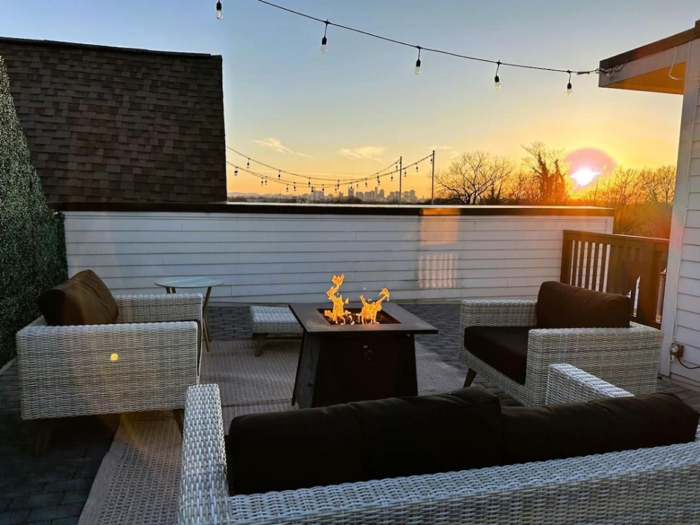 East Nash Rooftop 3 En-suites Views Nashville