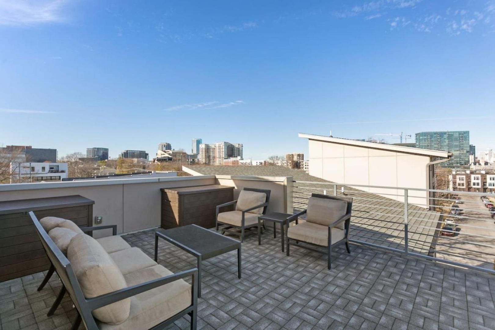 Steps To The Gulch 4Br 3,5 Ba Rooftop Wet Bar Nashville