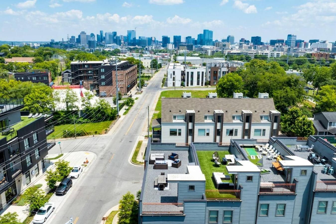 Nashvista Townhome Downtown Views 10 Comfy Beds Nashville