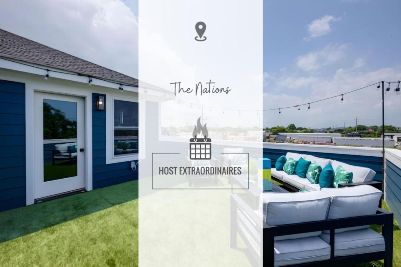 Nations Elegance Rooftop And Private Patio Nashville