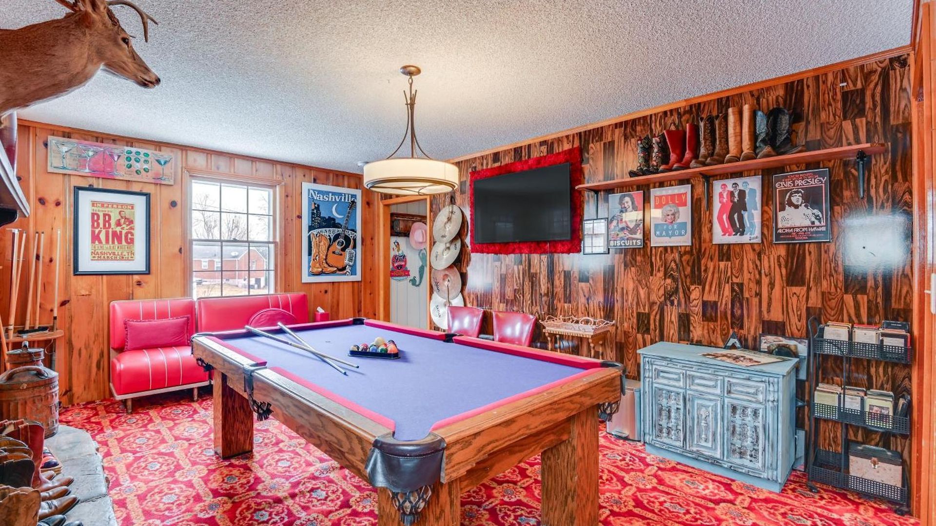 6 Mi To Downtown: 70s-themed In Nashville! Holiday home Nashville