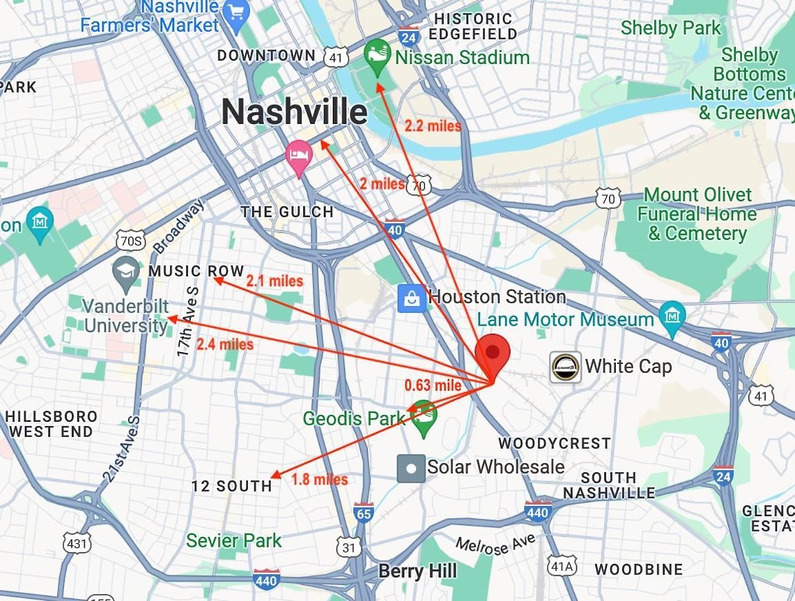 Apartment Modern Townhome 2 Miles South Of Downtown And Broadway Ave Nashville