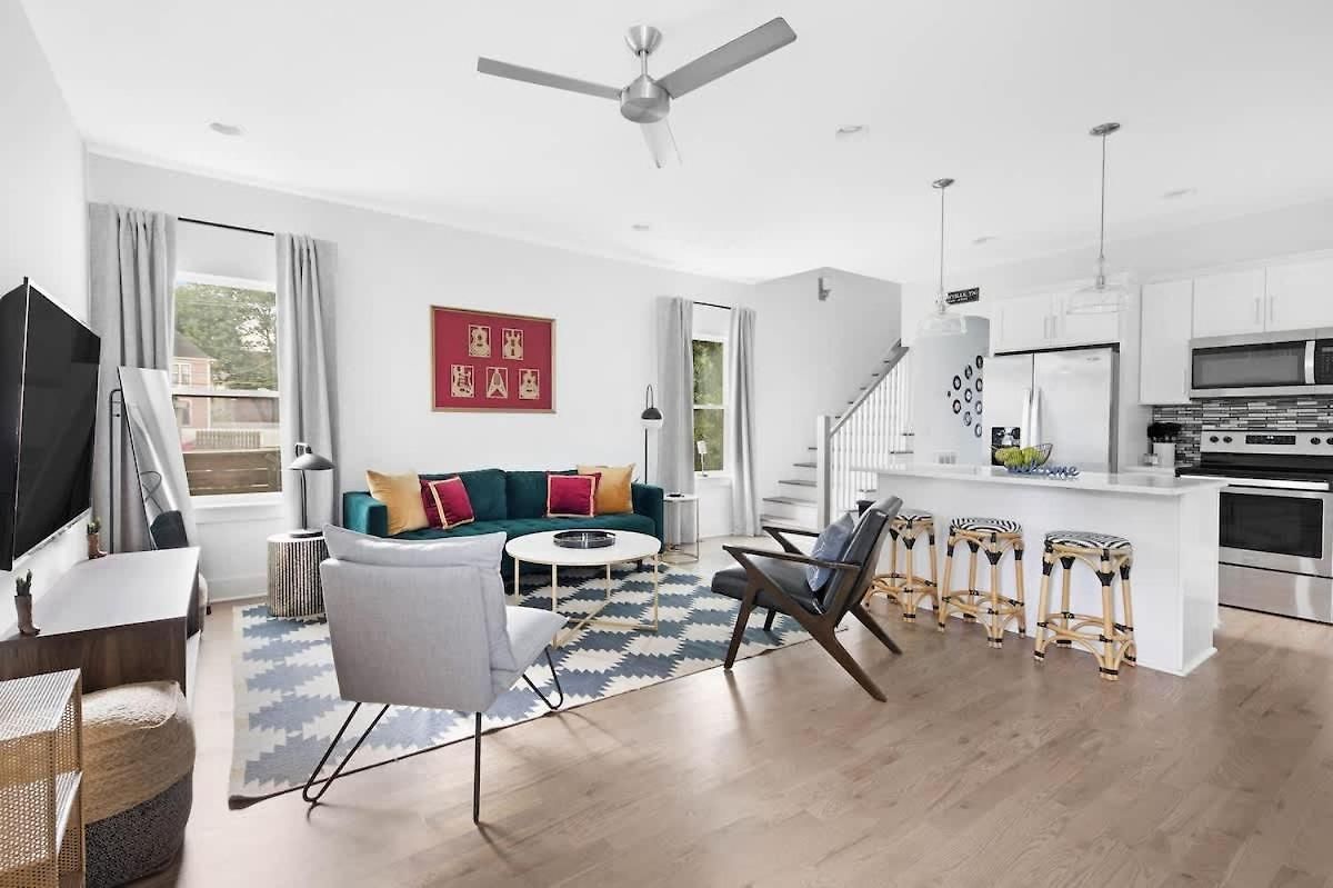 Chic Oasis 5 Mins To Broadway 8 Beds B-nashy * Nashville