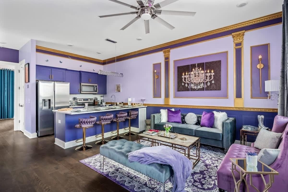 Diva Glam - Luxe - Dt 2miles - 8 Q Beds - Wow *