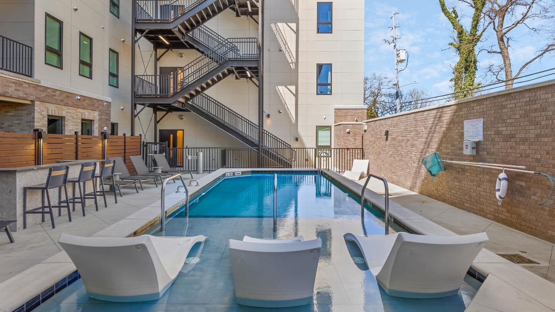 Chic Music Row Rooftop Deck With View Gym Office And Apartment *